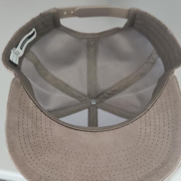 Topman Taupe Suede Cap - Picture 6 of 7